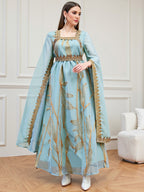 Elegant Robe Maxi Dress