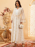 Two-Piece Mesh Maxi Dress
