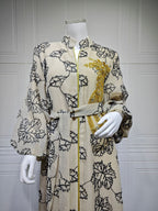 Embroidered Jalabiya Evening Gown