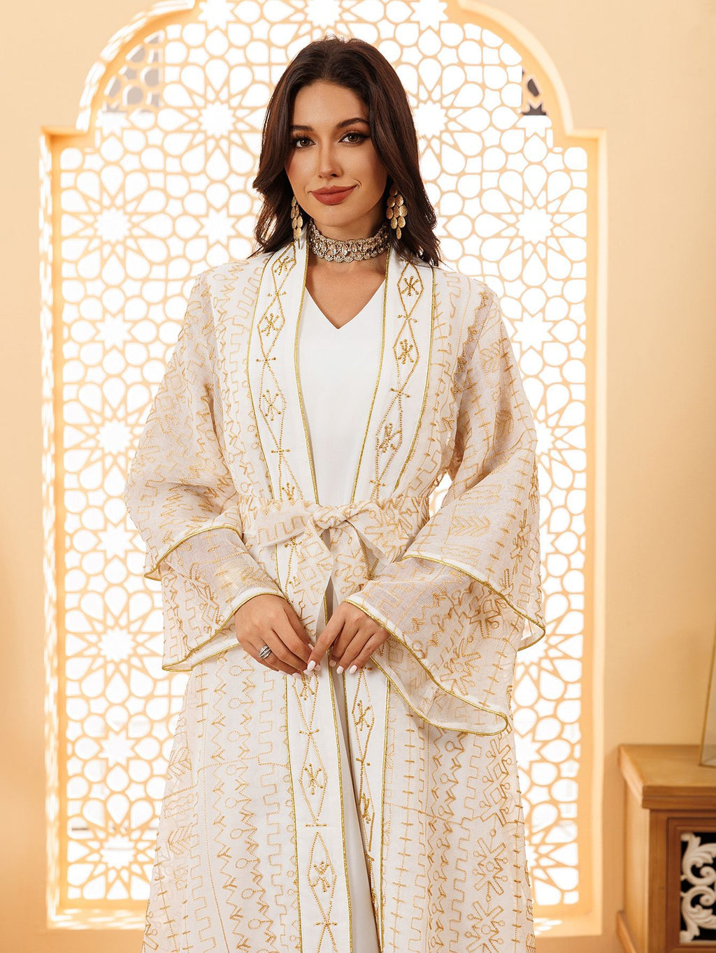 Two-Piece Mesh Maxi Dress