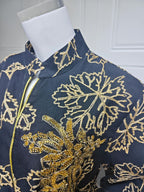 Embroidered Jalabiya Evening Gown