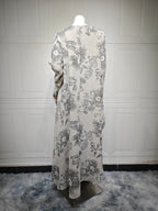 Sequin Hooded Maxi Dress