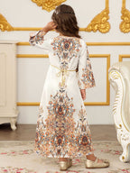 Satin Mother and Daughter Maxi Dress