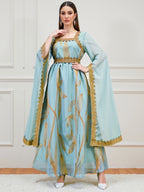 Elegant Robe Maxi Dress