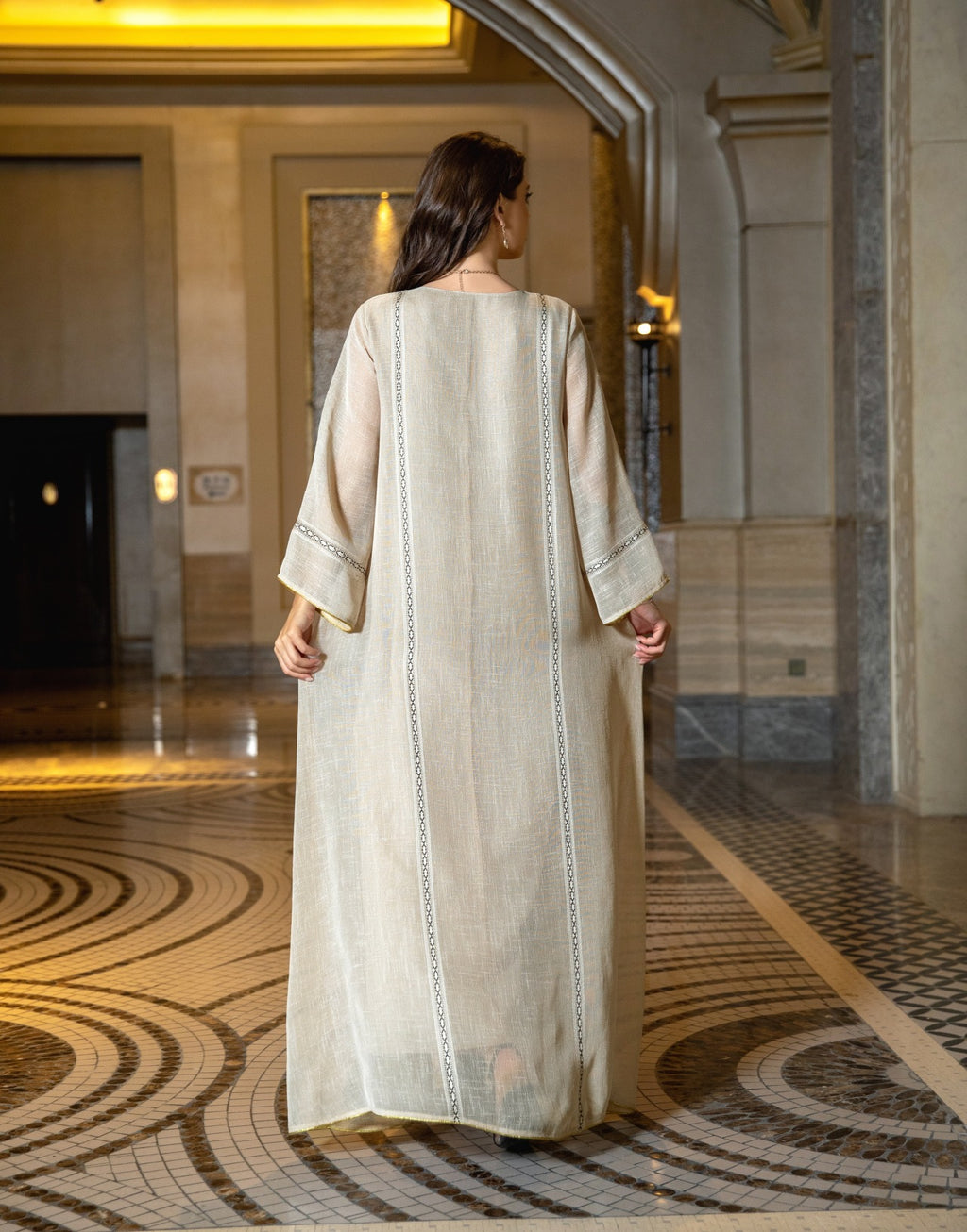 Sequin Mesh Maxi Dress