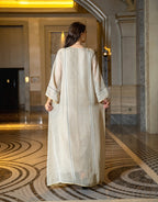 Sequin Mesh Maxi Dress