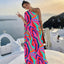 Rose Pink Off-Shoulder Maxi Dress