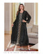 Printed Embroidered Robe Maxi Dress