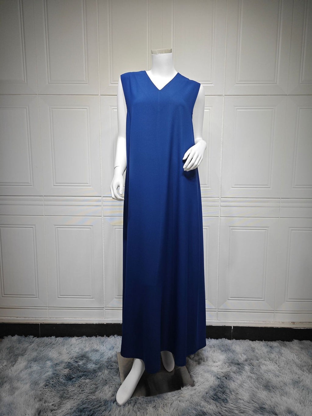 Two-Piece Mesh Maxi Dress