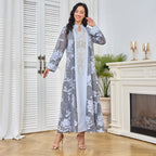 Mesh long sleeved dress