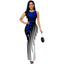 Floral A-Line Maxi Dress