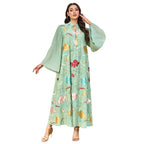 Embroidered bead tassel decorative long skirt