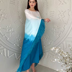 Fringe Print Maxi Dress