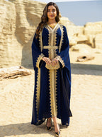 Two-Piece Chiffon Maxi Dress Set