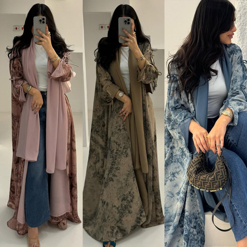 Chiffon Two-Piece Maxi Dress