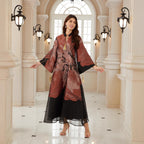 Embroidered Tassel Maxi Dress