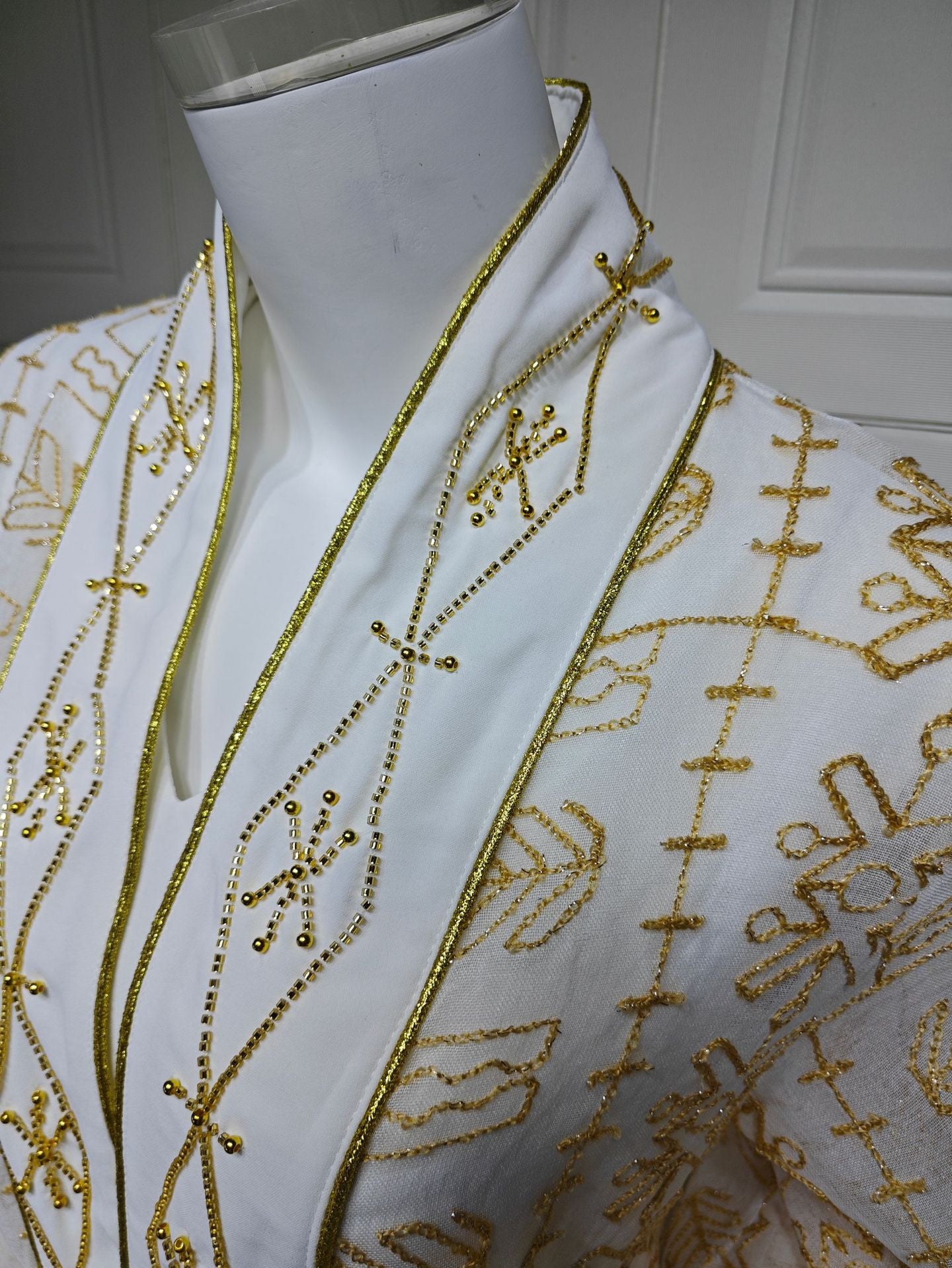 Two-Piece Mesh Maxi Dress