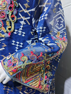 Mesh Patchwork Maxi Dress