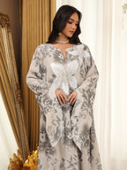 Sequin Hooded Maxi Dress