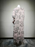 Sequin Hooded Maxi Dress