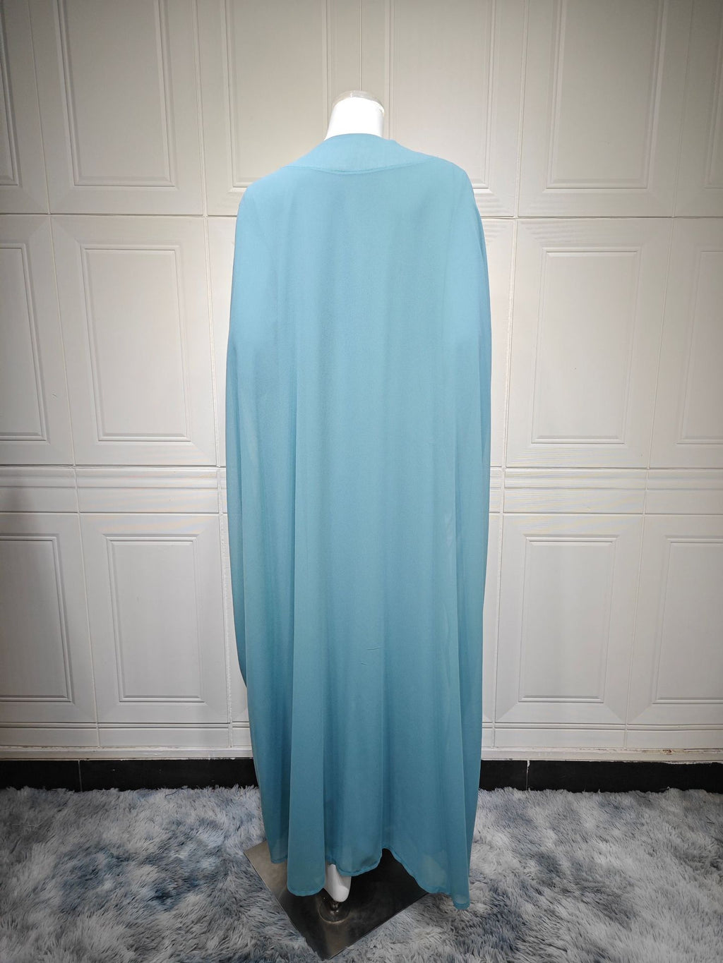 Two-Piece Chiffon Maxi Dress Set