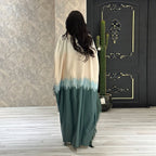 Fringe Print Maxi Dress