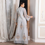 Beaded Sequin Evening Gown