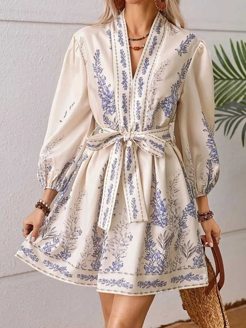 Bohemian Floral Midi Dress