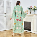 Embroidered bead tassel decorative long skirt