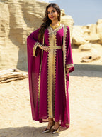 Two-Piece Chiffon Maxi Dress Set