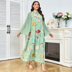 Embroidered bead tassel decorative long skirt