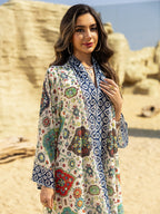Tie-Dye Chiffon Maxi Dress
