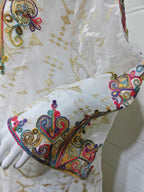 Embroidered Applique Maxi Dress