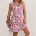 Oversized V-Neck Strap Sundress for Women, Plus Size