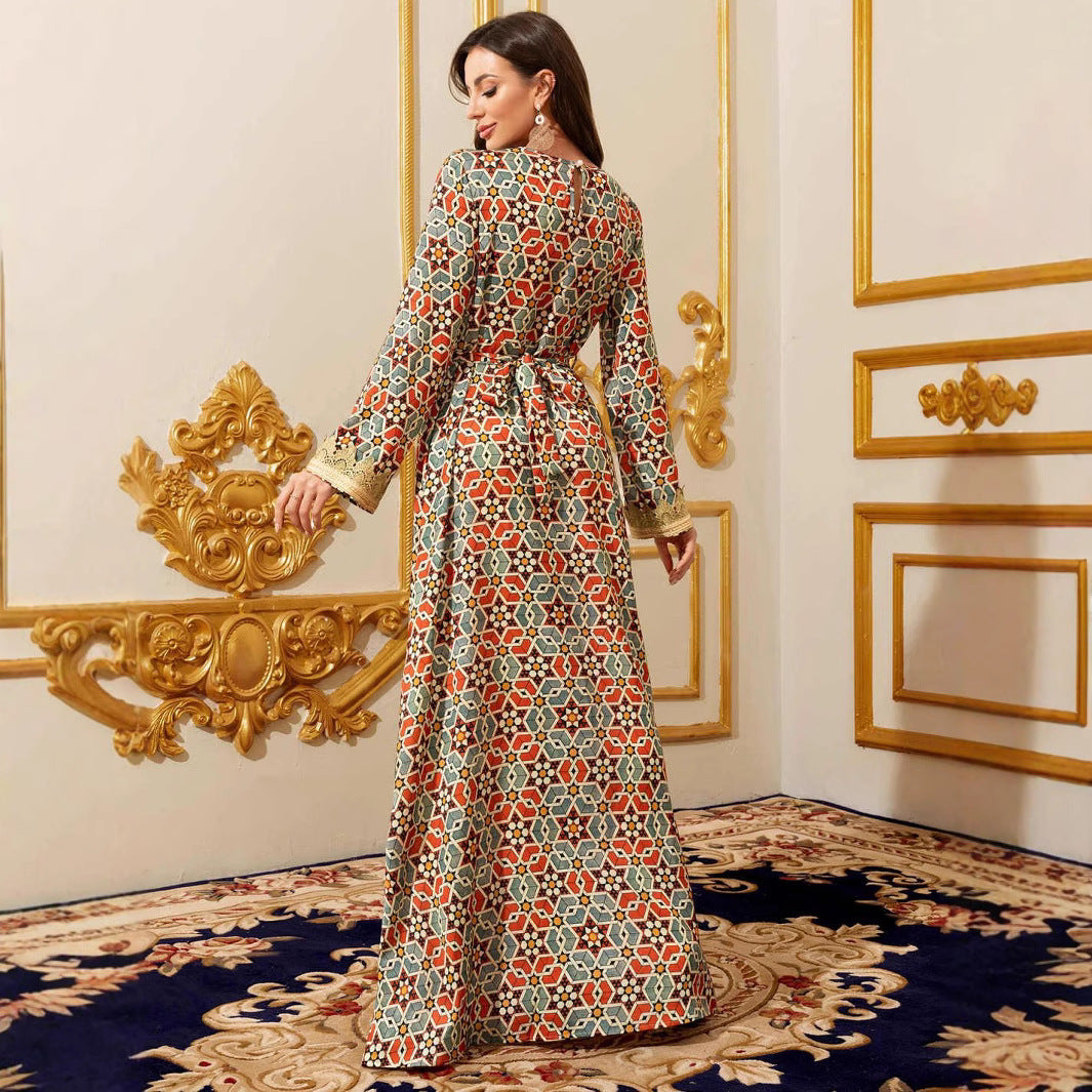 Long-Sleeve Lace Maxi Dress Zweitbild