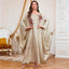 Applique Batwing Maxi Dress