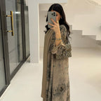 Chiffon Two-Piece Maxi Dress