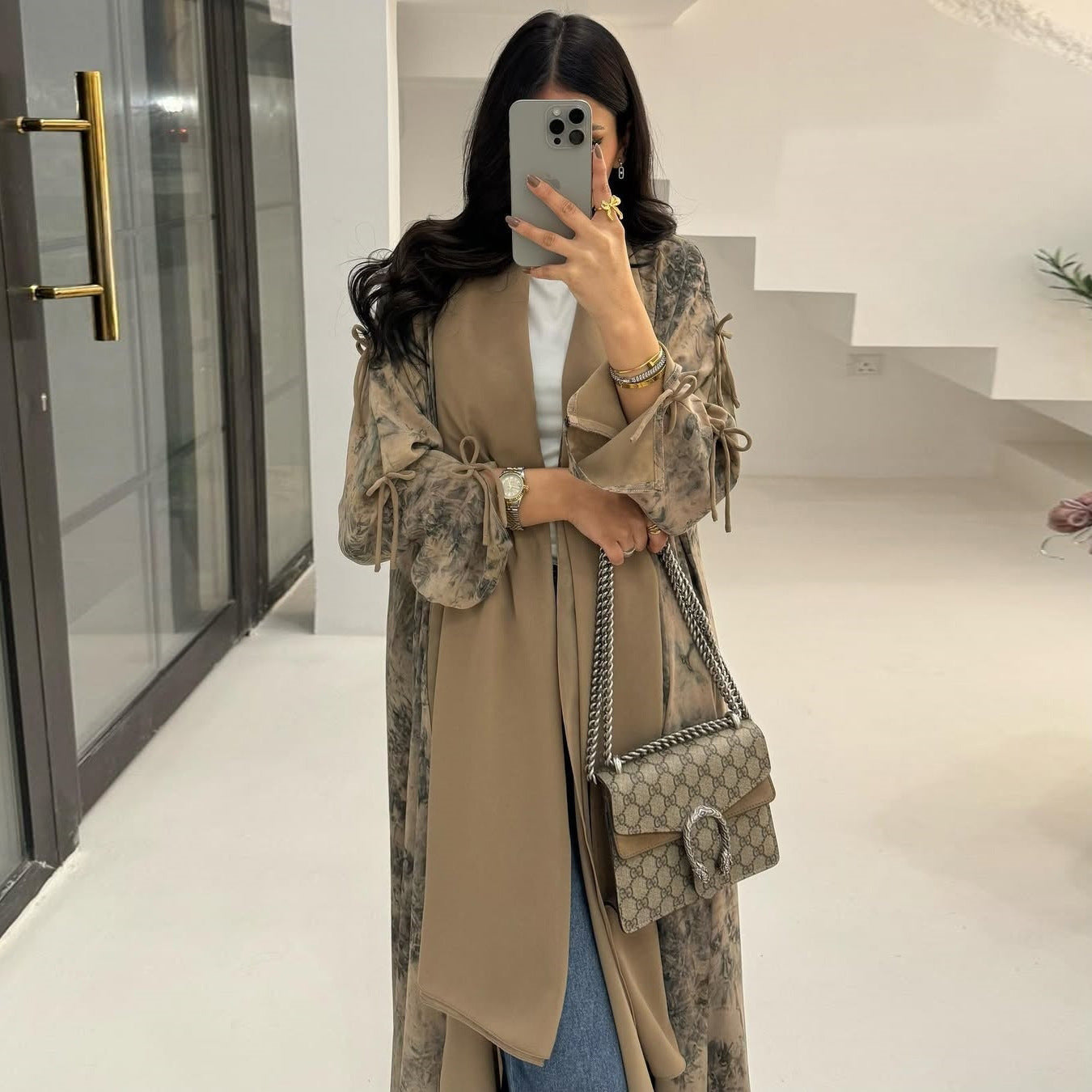 Chiffon Two-Piece Maxi Dress Main image