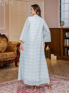 Printed Jalabiya Maxi Dress