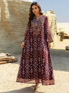 Mesh Patchwork Maxi Dress