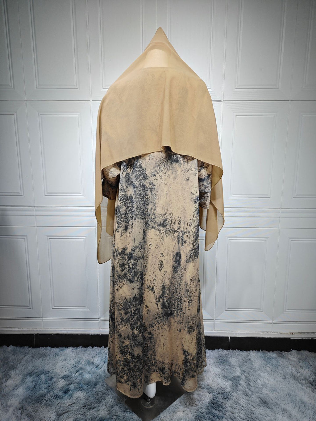 Chiffon Two-Piece Maxi Dress
