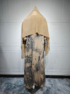 Chiffon Two-Piece Maxi Dress