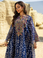 Mesh Patchwork Maxi Dress