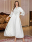 Embroidered Kaftan Maxi Dress